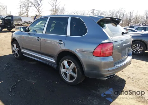 2005 Porsche Cayenne Turbo z USA, uszkodzony, nr VIN WP1AC29P95LA92320